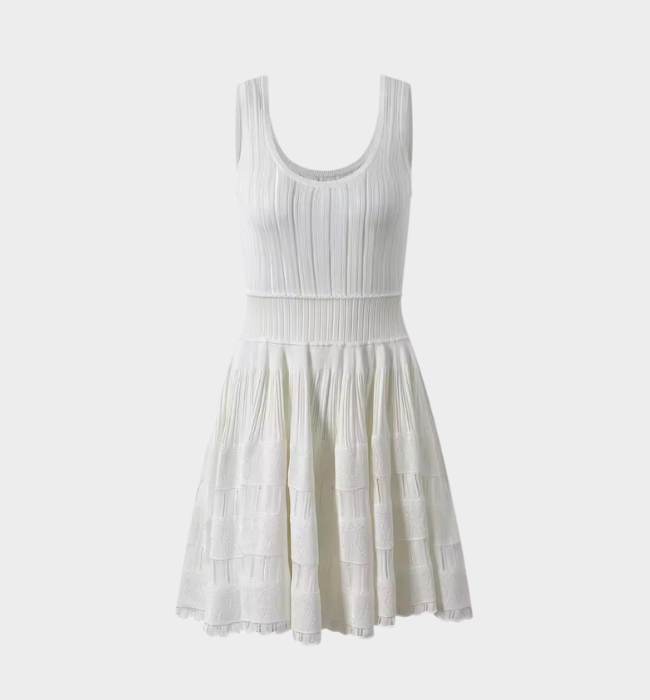 Alaia Dress - Chic Mini Dress with Cut-Out Details