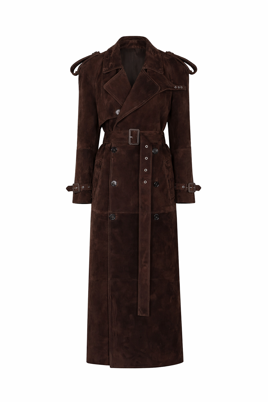 Sloane Suede Trench