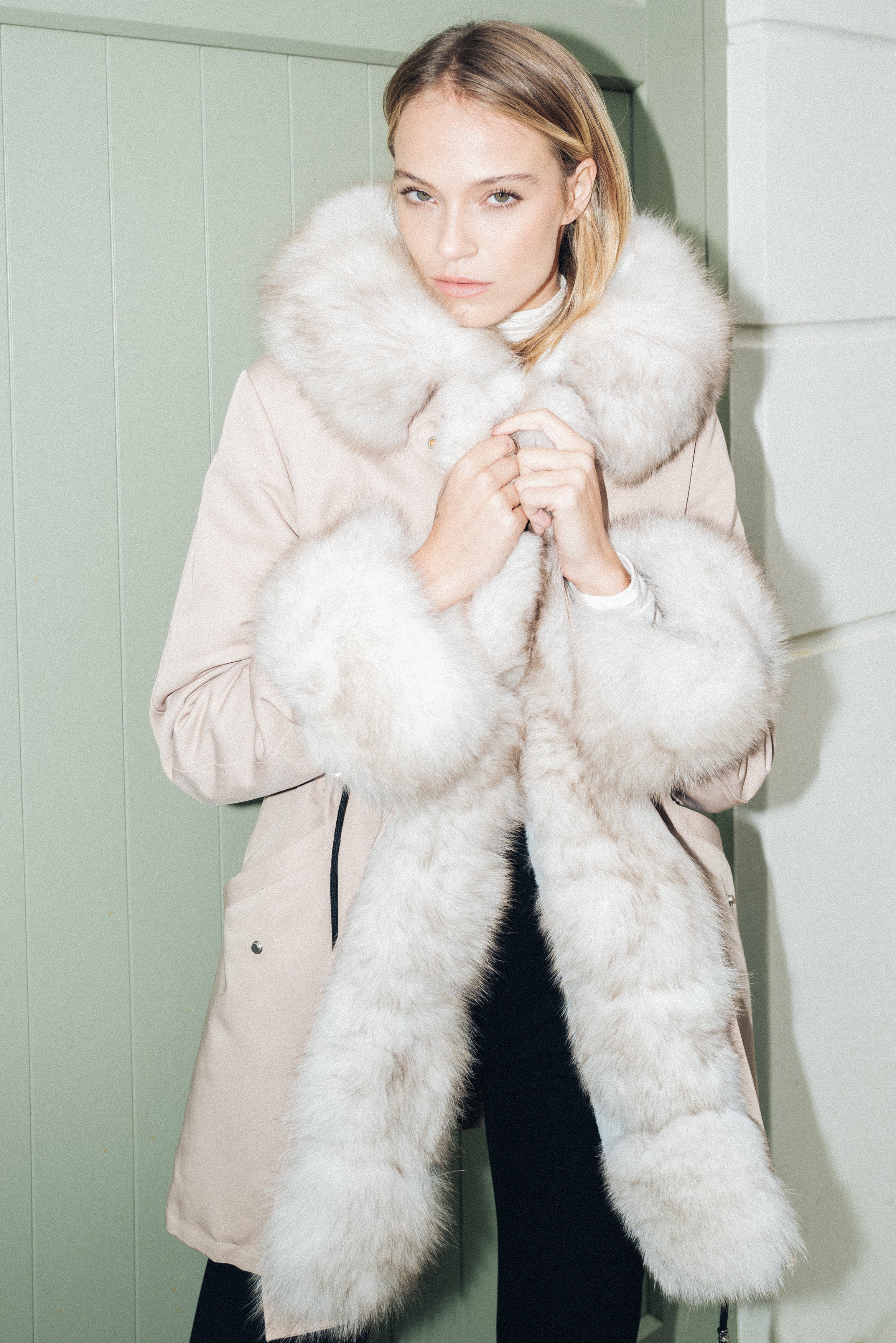 Ski Lux Parka Jacket 3/4 Length