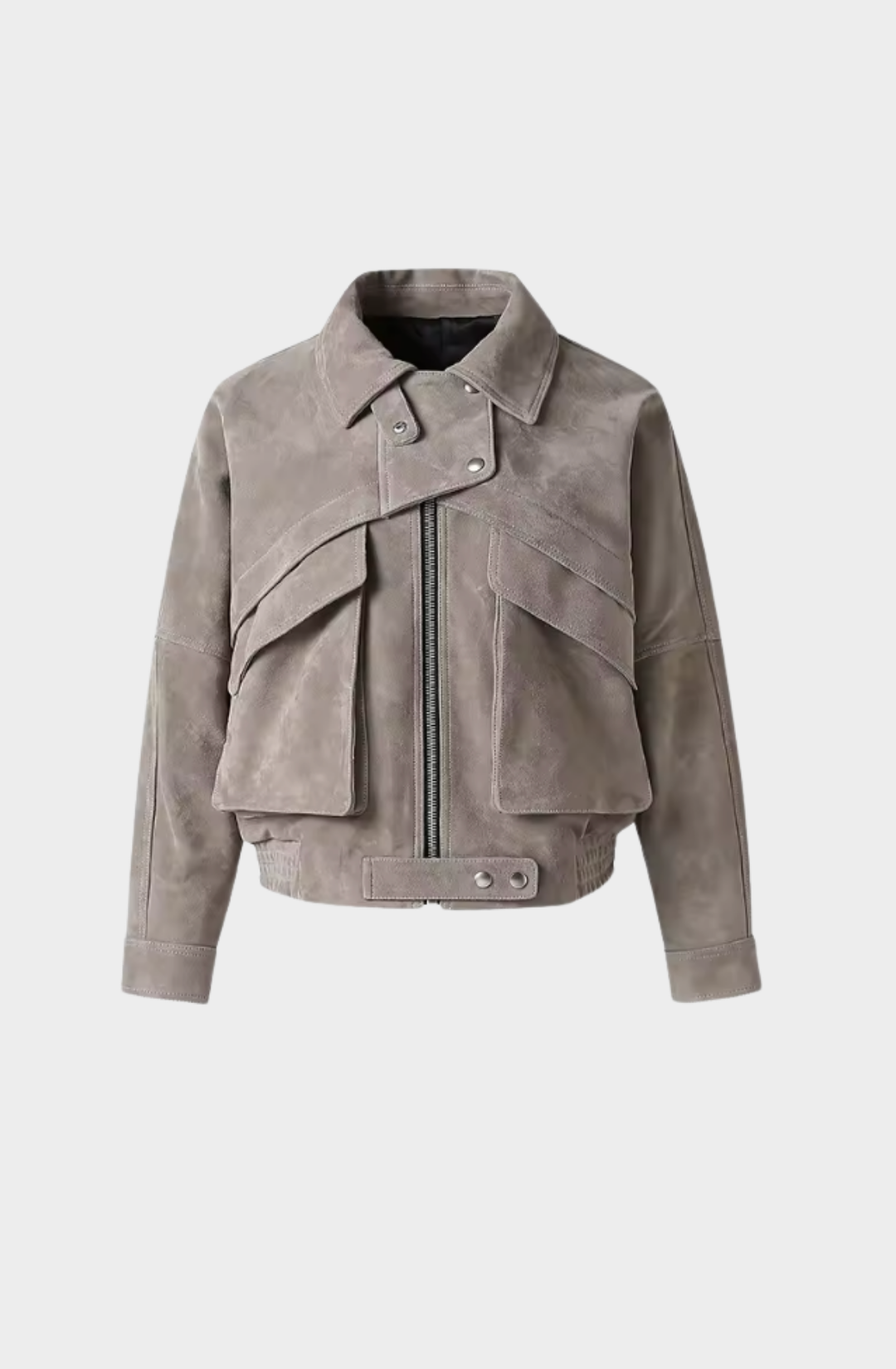 Sloane Suede Bomber Jacket