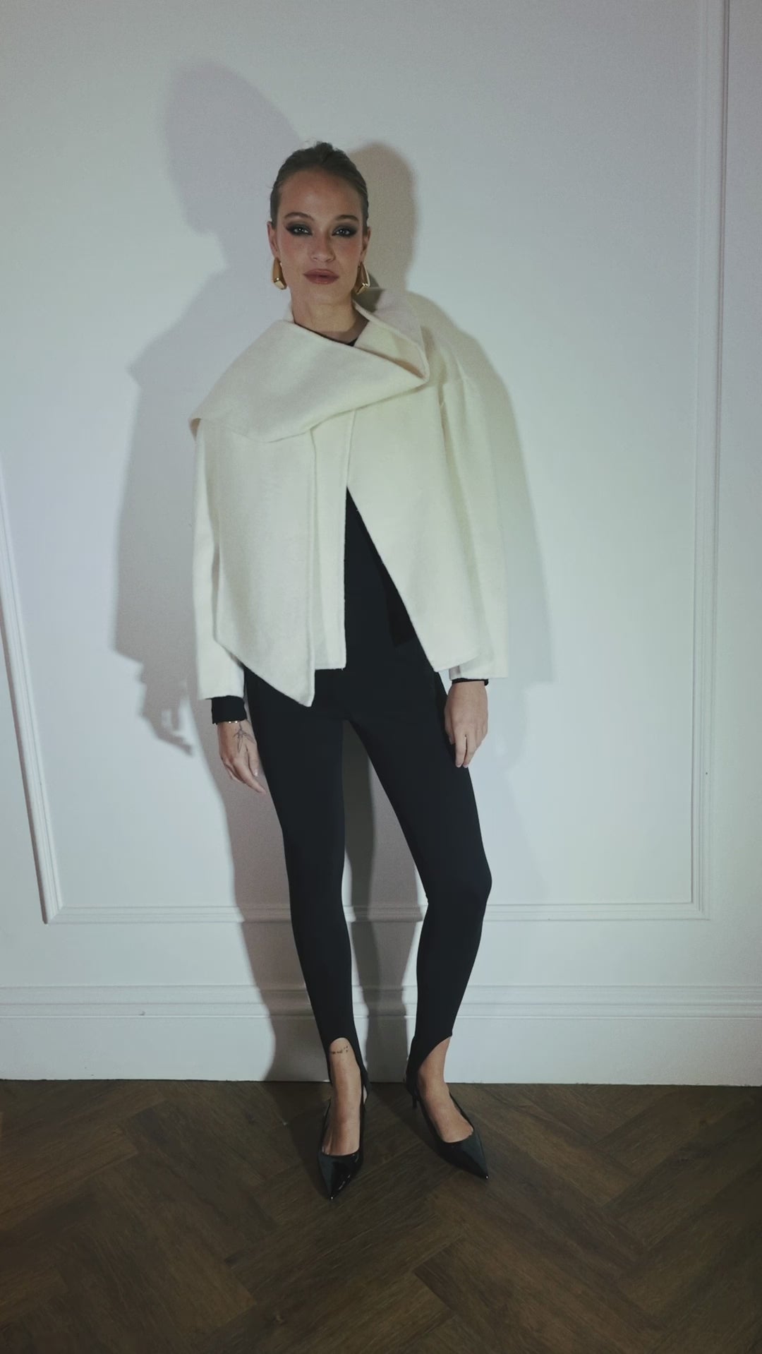 Edinburgh Wool Wrap Coat