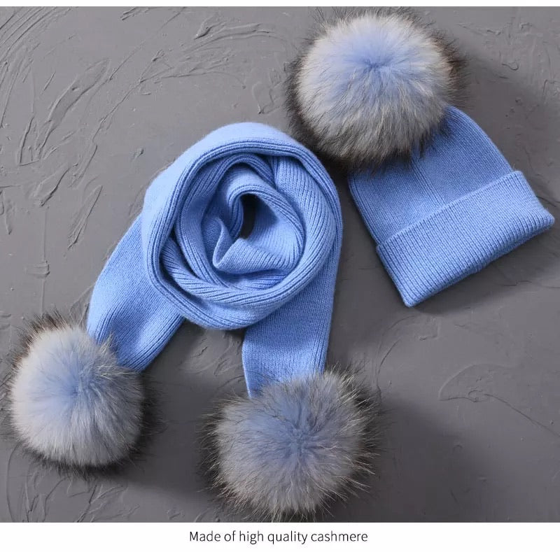 Mini Hat Scarves Set