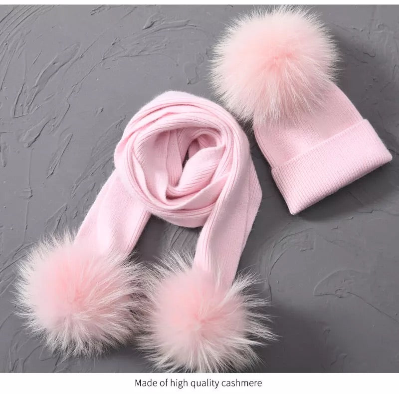 Mini Hat Scarves Set