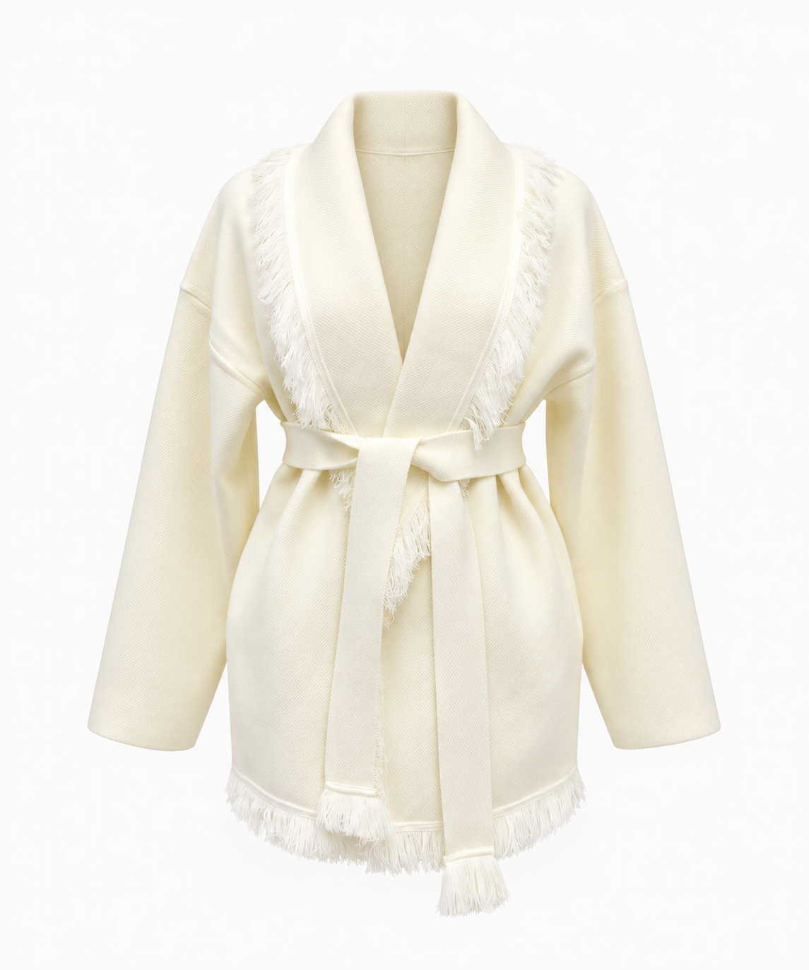 Fringe Wrap Cardigan