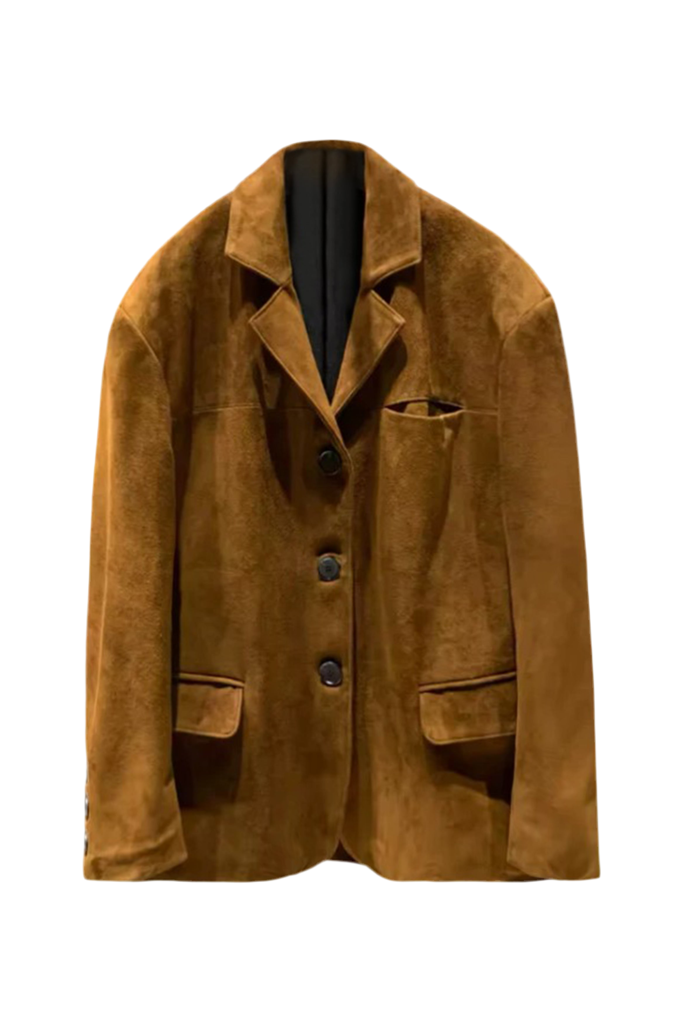 Mayfair Suede Blazer Tan