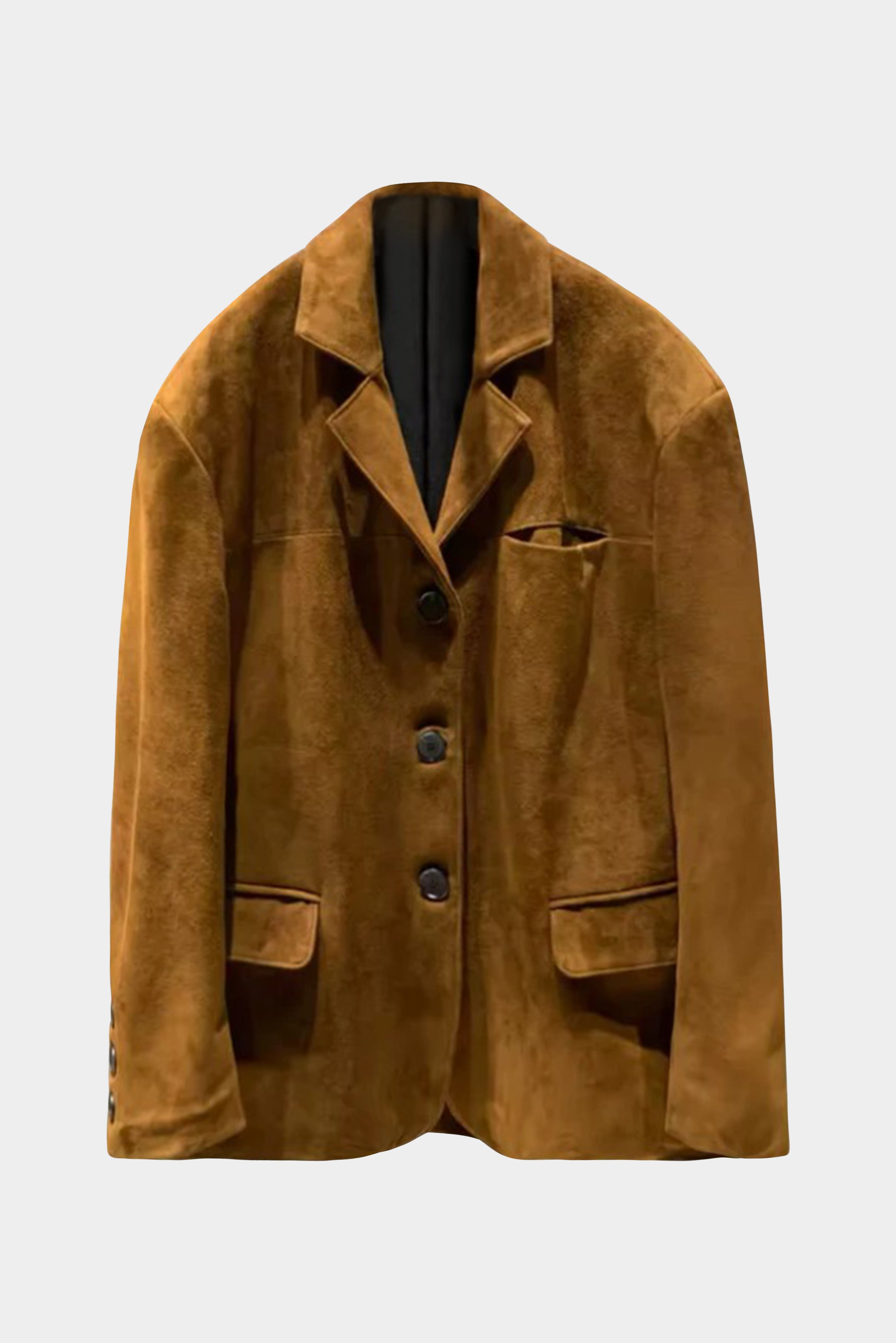 Mayfair Suede Blazer Tan