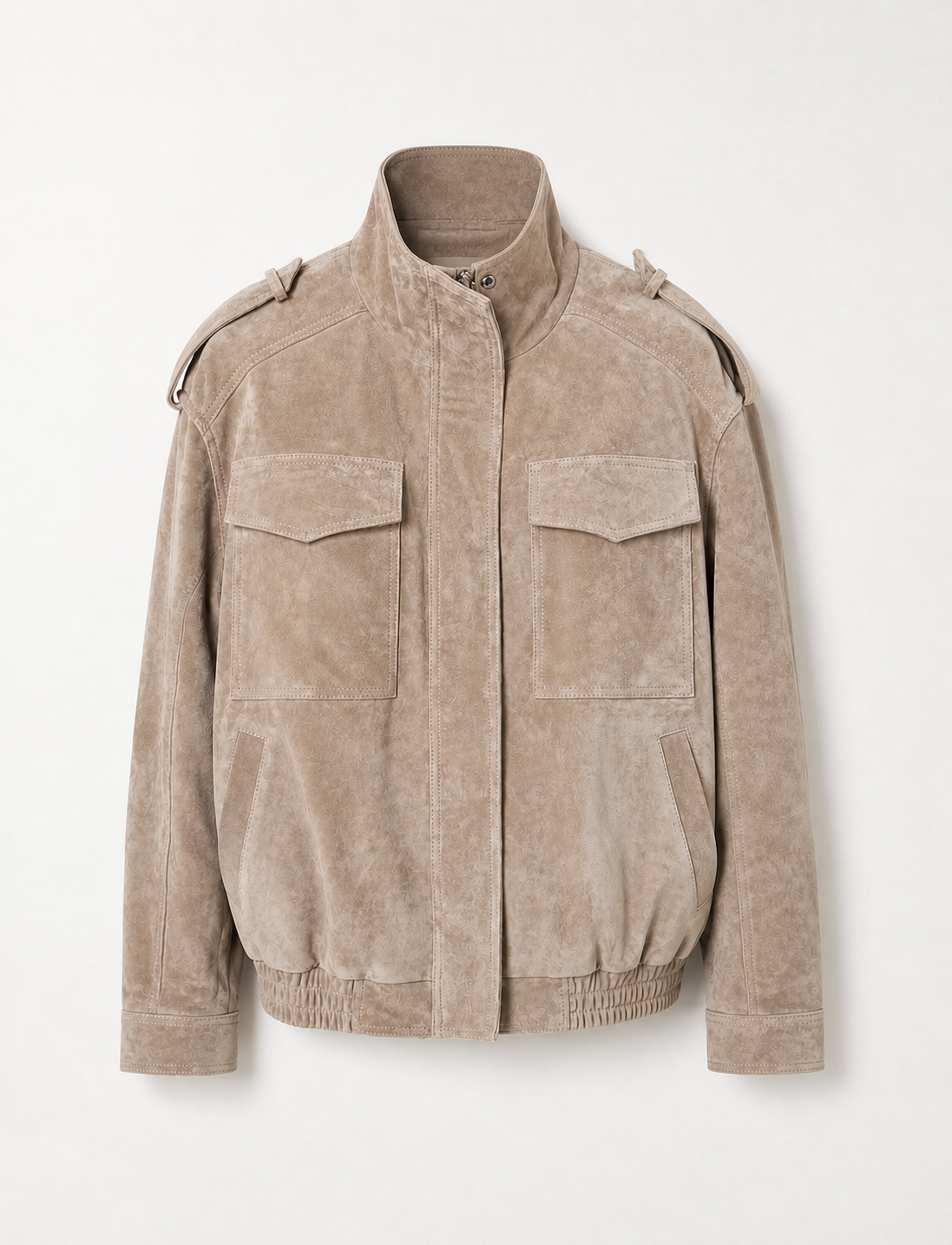 Hasselt Suede Jacket Latte