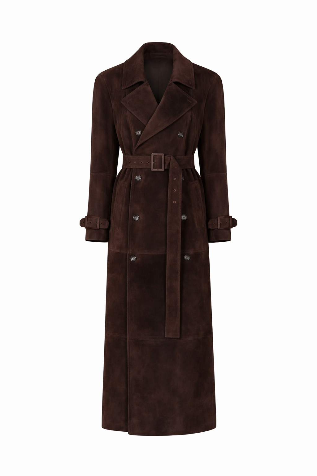 Sloane Suede Trench