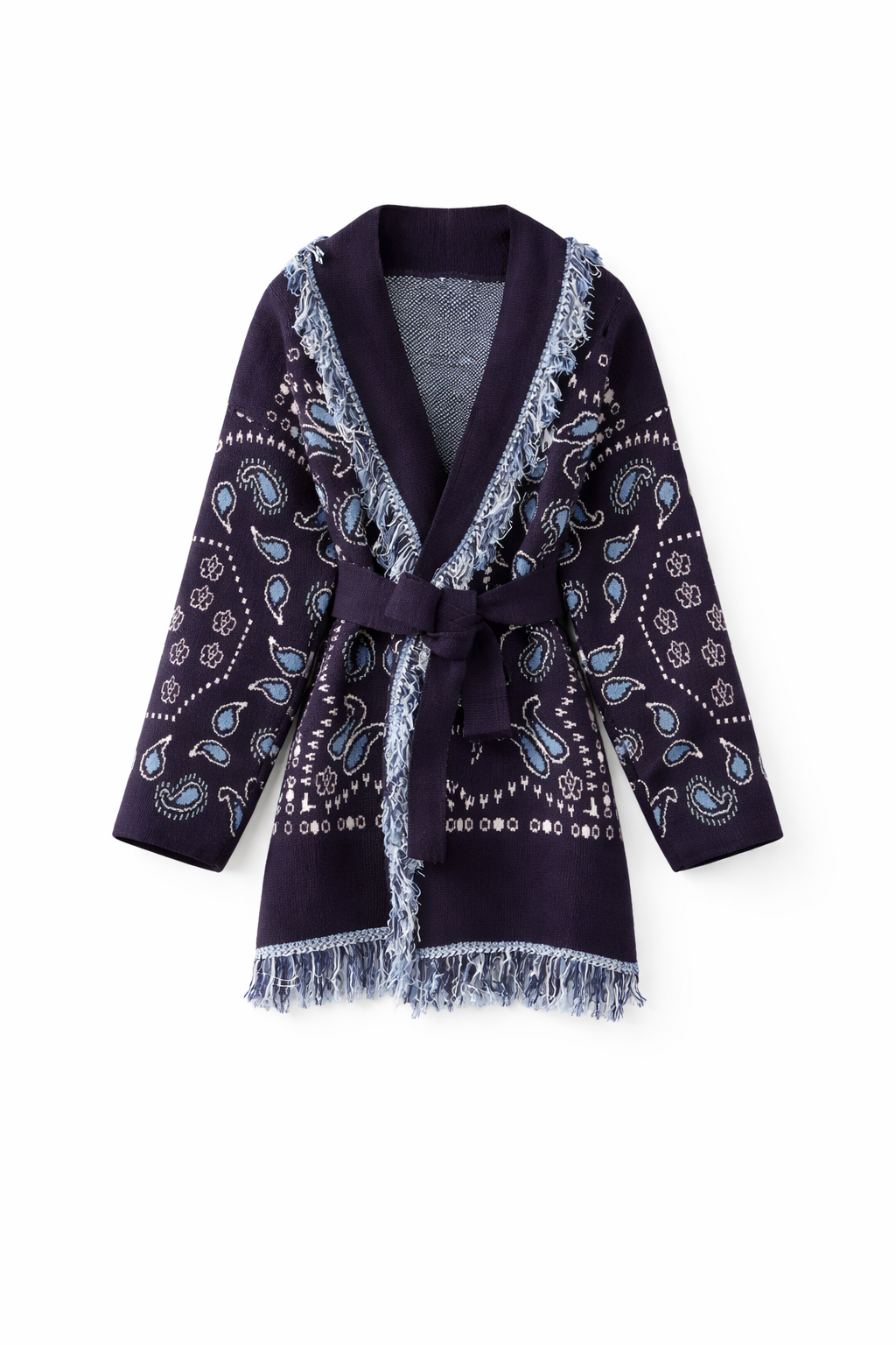 Bandana Cardigan Belted