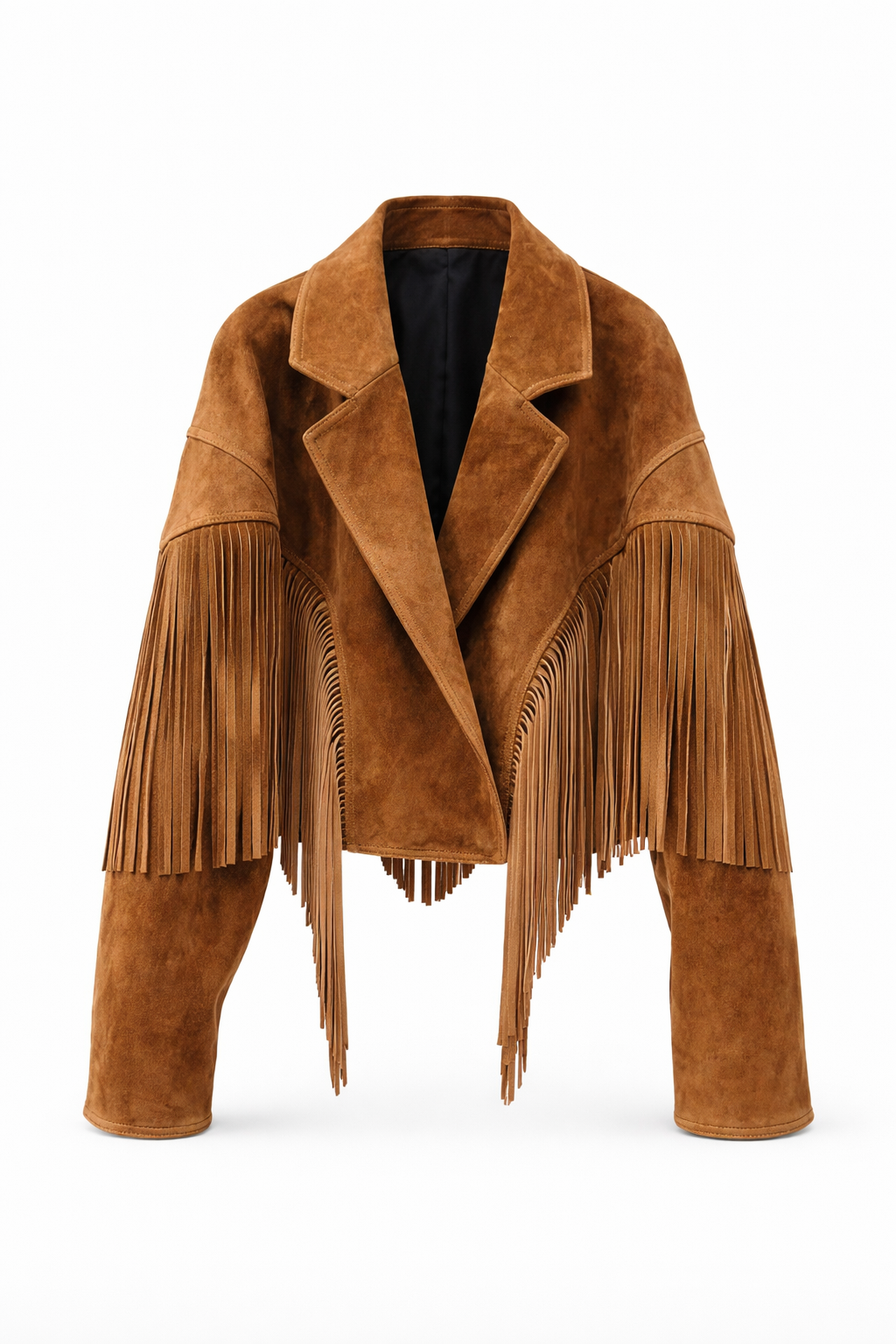 The Sloane Western Fringe Suede Jacket