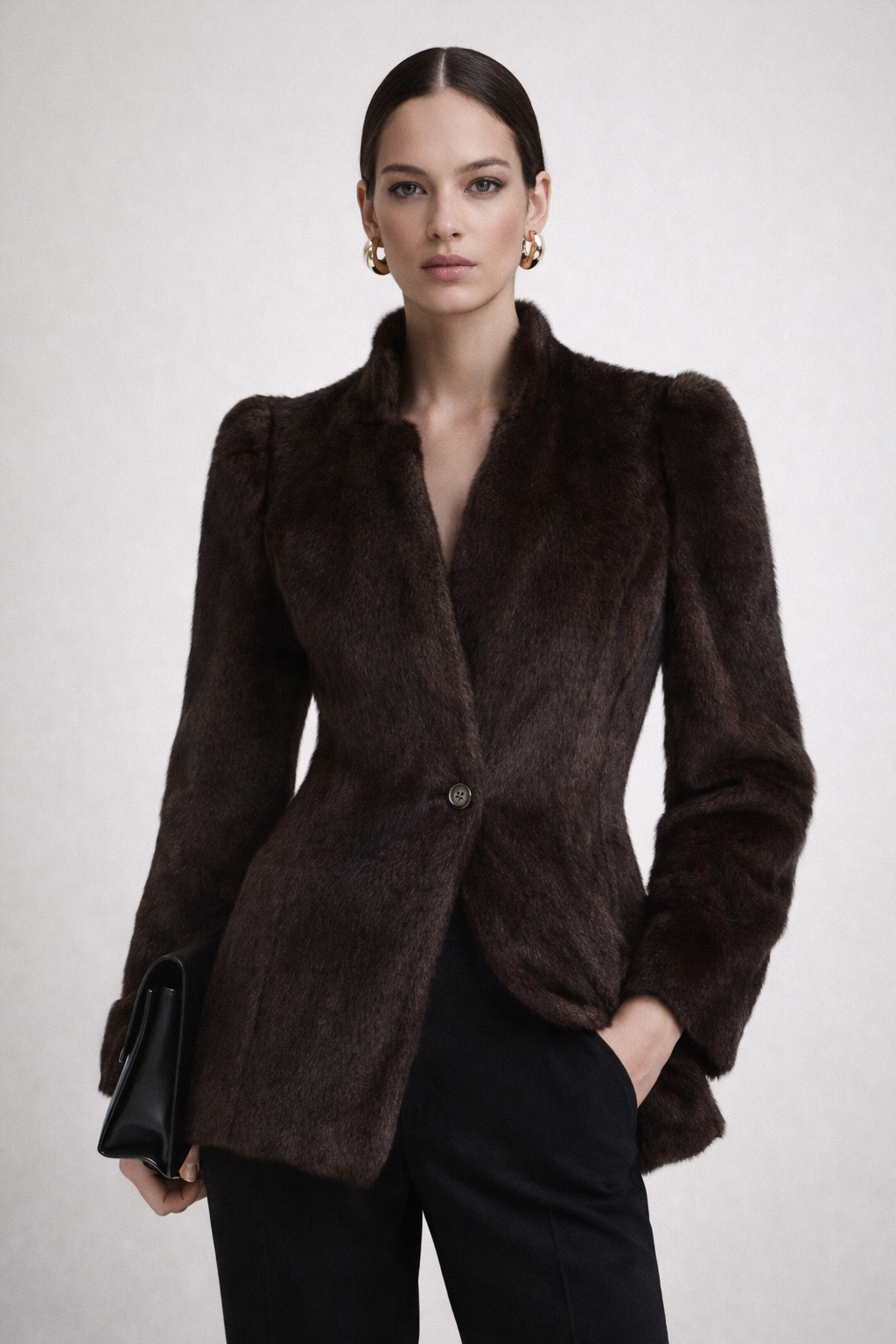 St Moritz Faux Fur Mink Short