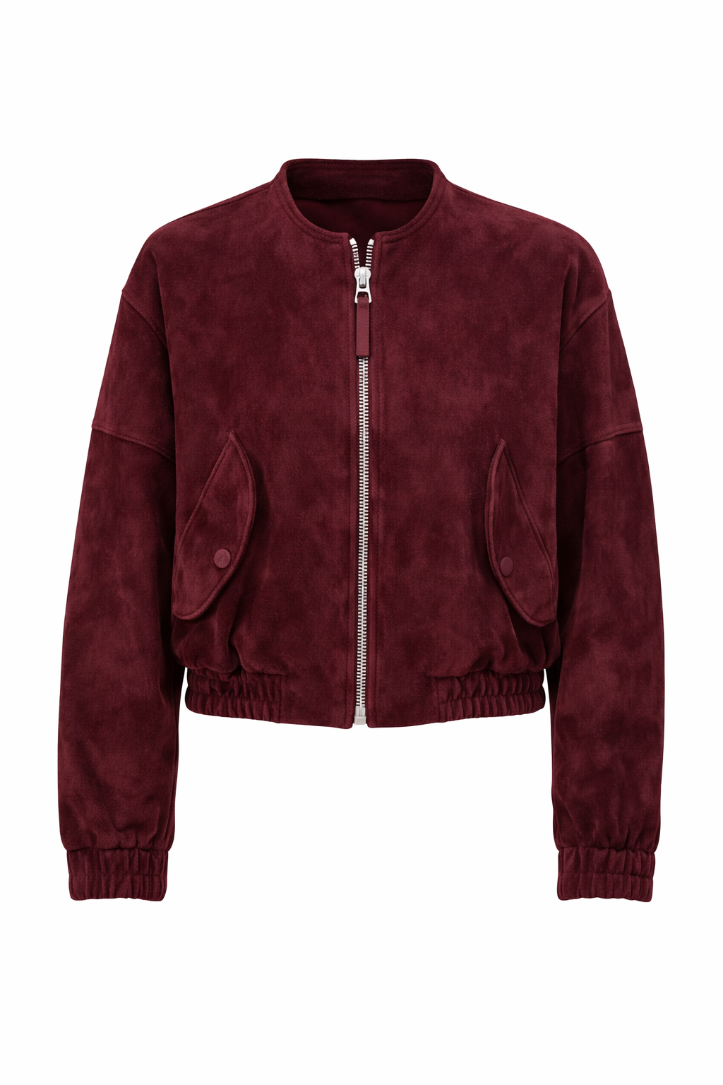 Suede Soho Bomber