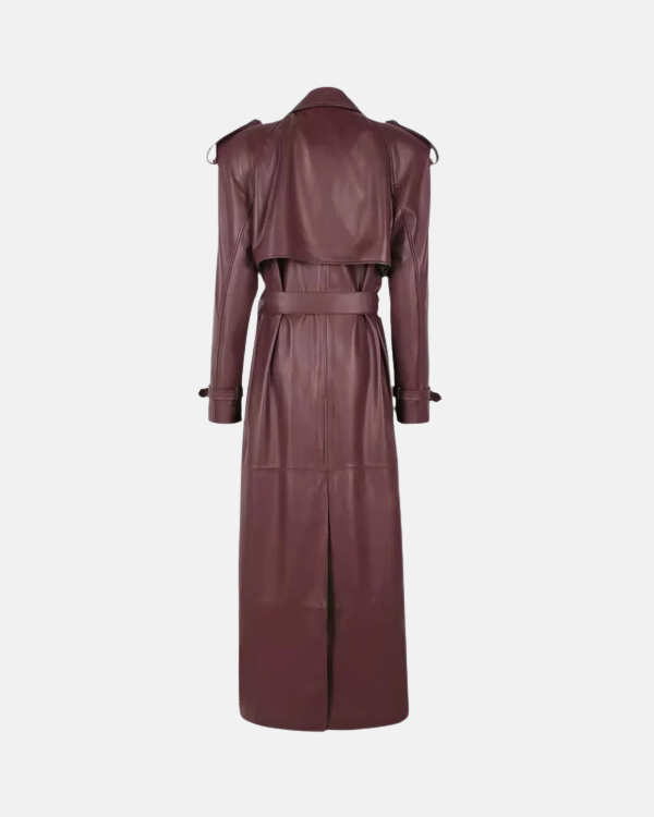 Sloane Leather Trench