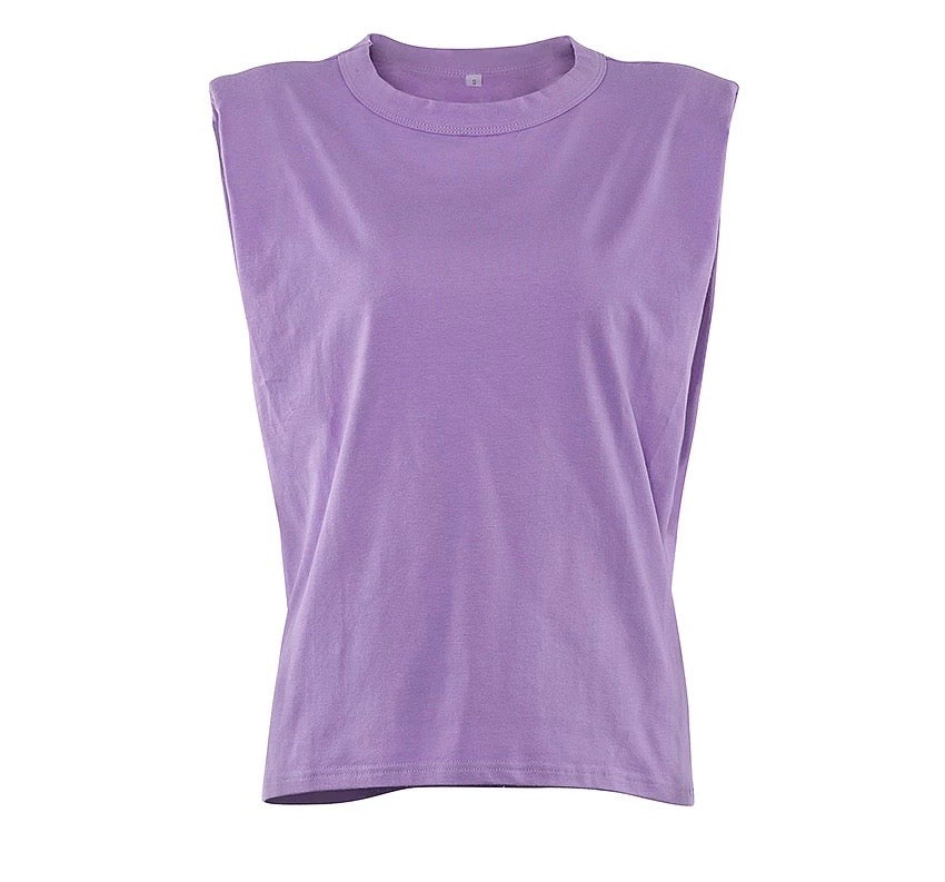 Lilac Padded T-shirt